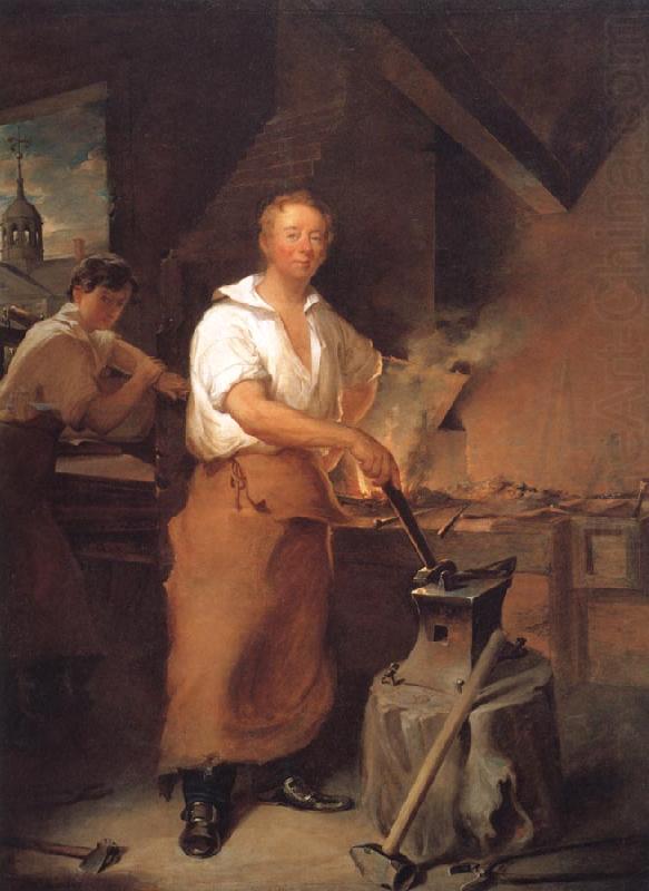 Pat Lyon at the Forge, John Neagle